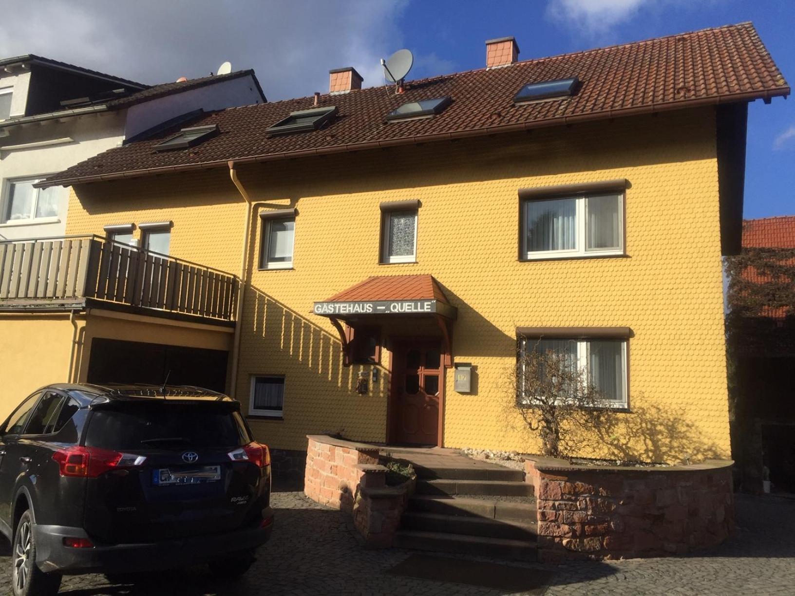 Gaestehaus Zur Quelle Wächtersbach Εξωτερικό φωτογραφία